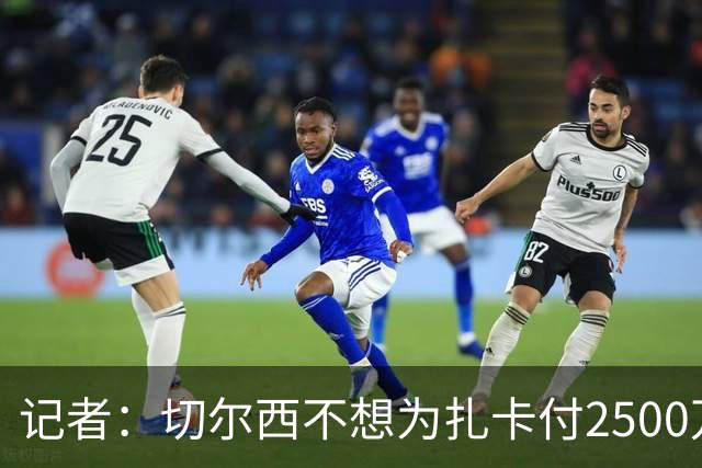 记者：切尔西不想为扎卡付2500万镑，球员已33岁且合同剩2年